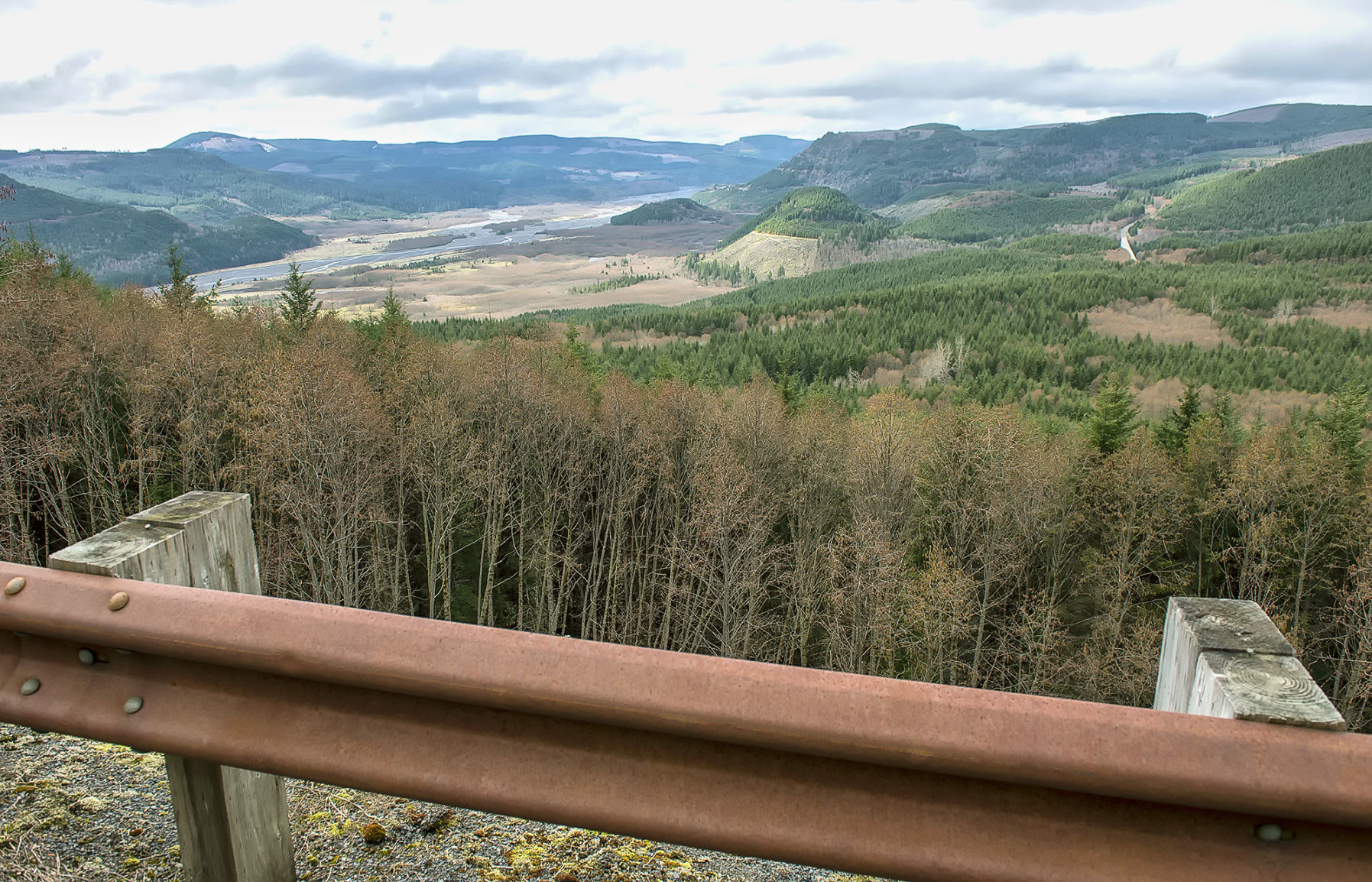 Donated elk habitat